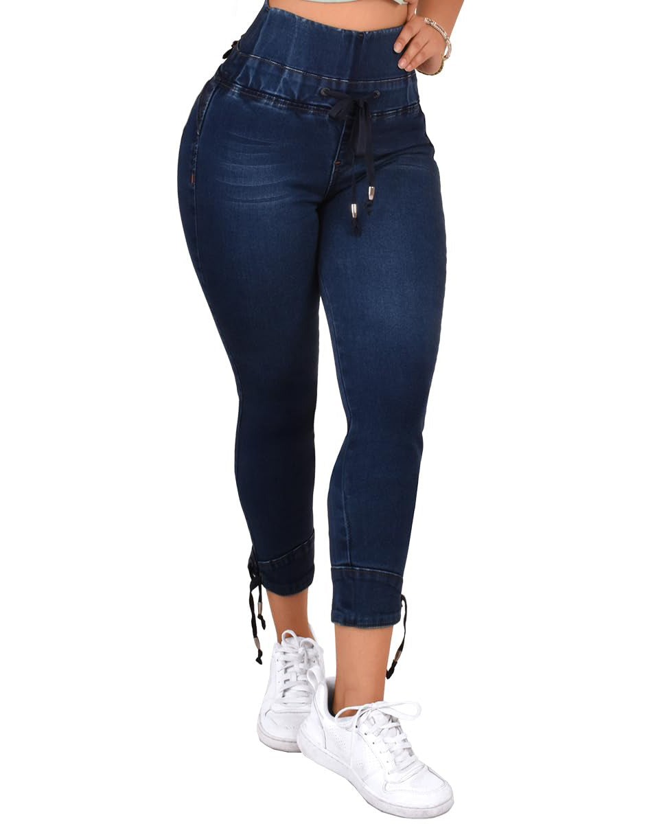 High Waisted Butt Lifting Skinny Jeans