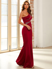 Elegant One-Shoulder