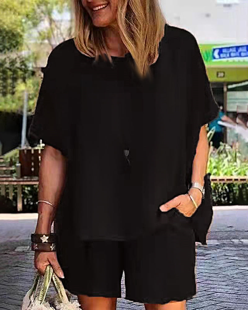 Two Piece Shorts Sets