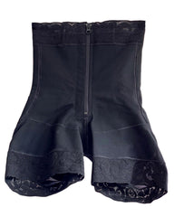 Extra High Waisted Butt Lifting Shaping Shorts With Zipper
