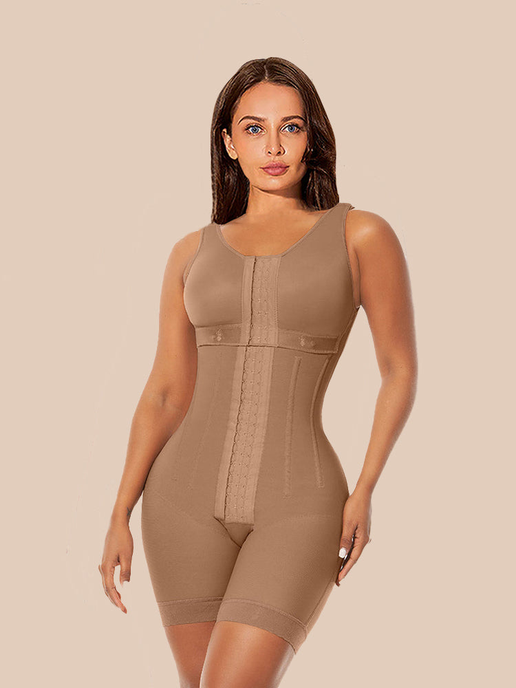 Chest-Packed Body Shaper Postpartum Fajas Colombianas