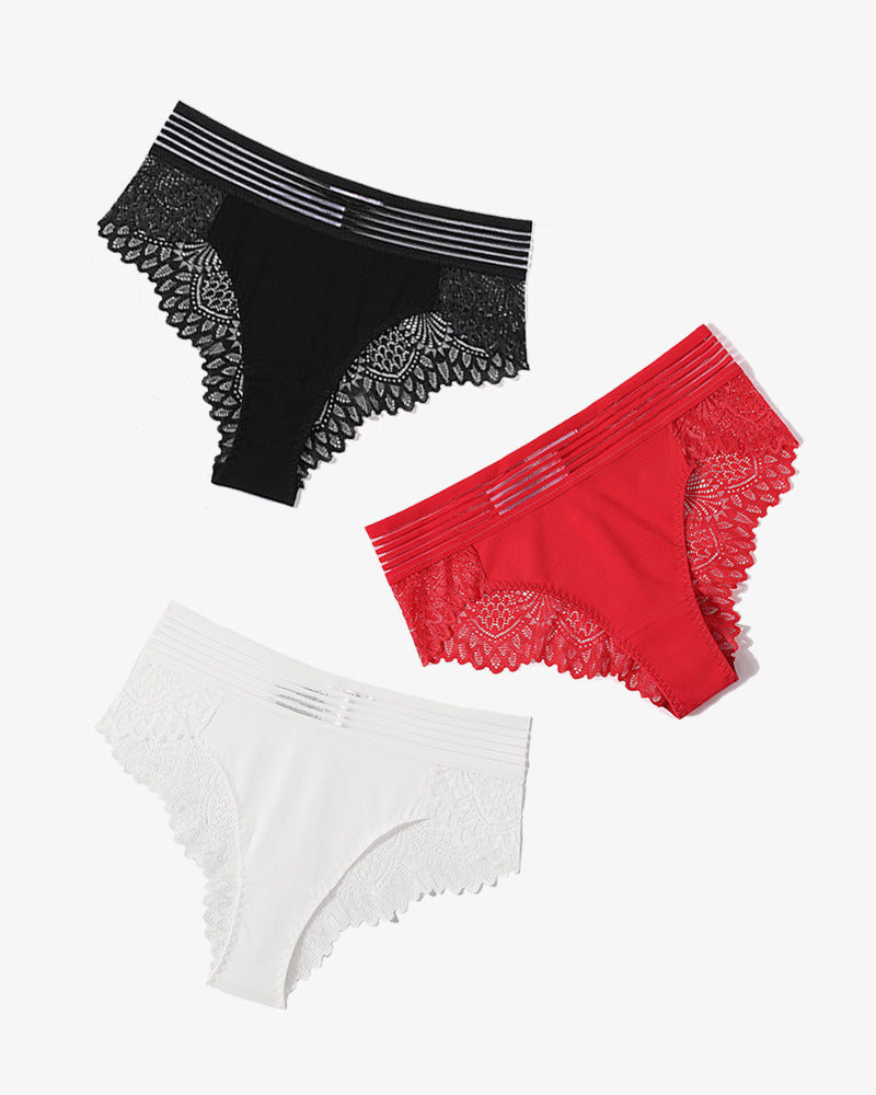 Lace Cheeky Hipster Panties