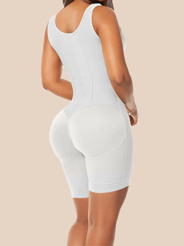 Chest-Packed Body Shaper Postpartum Fajas Colombianas
