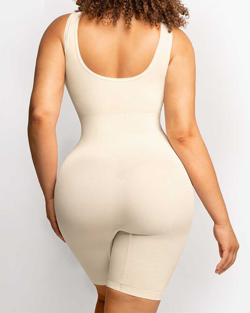 One Piece Tummy Control Seamless Bodysuit