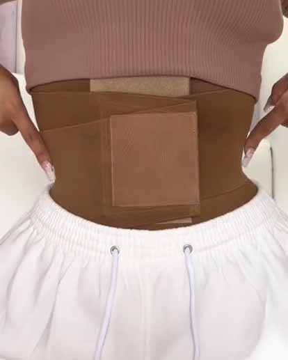 Double Compression Belt Workout Waist Trainer