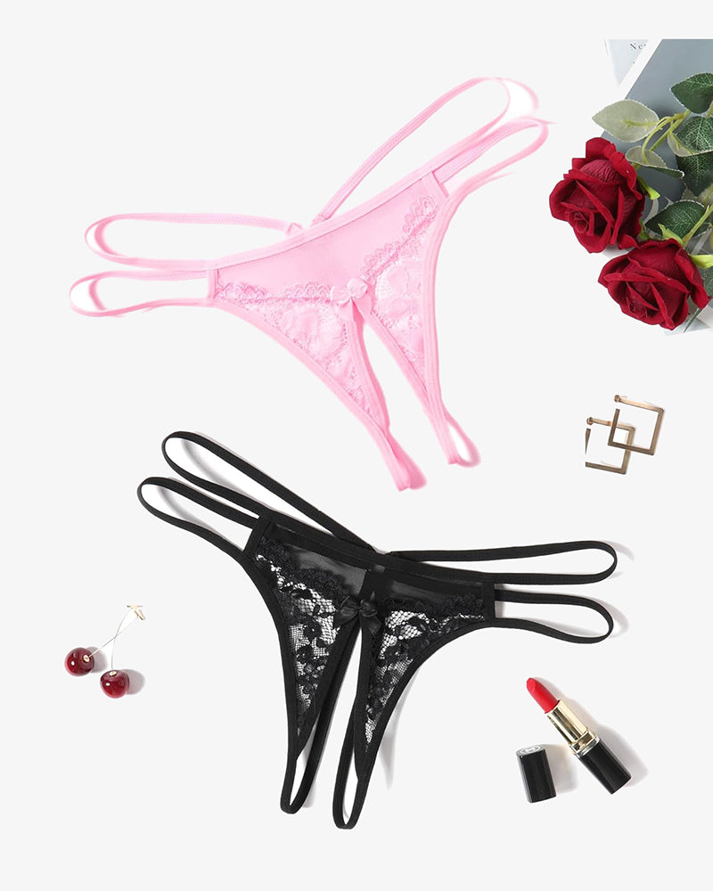 Lace FLace Briefs G-String