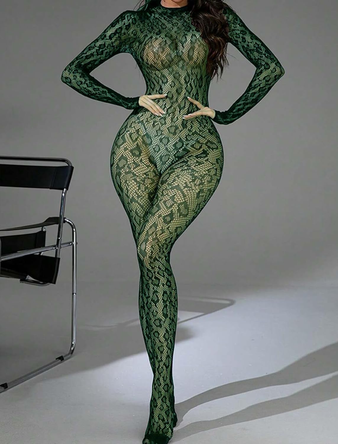 Fishnet Bodysuit Mesh Rave Lingerie