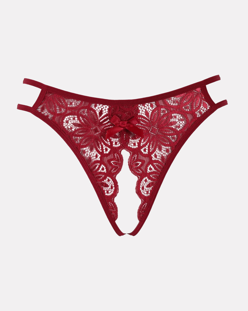 FLace Briefs with Cute Bow