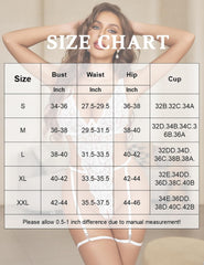 Lace Bodysuit Soft Deep V Nightwear