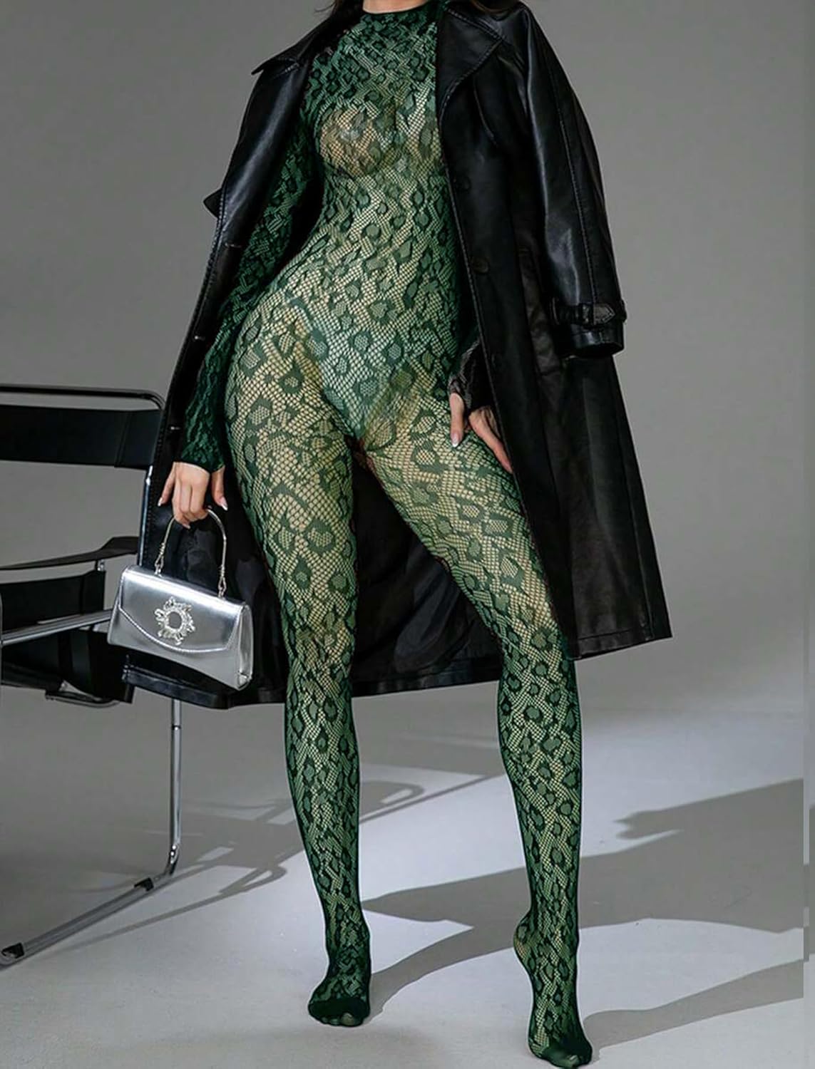 Fishnet Bodysuit Mesh Rave Lingerie