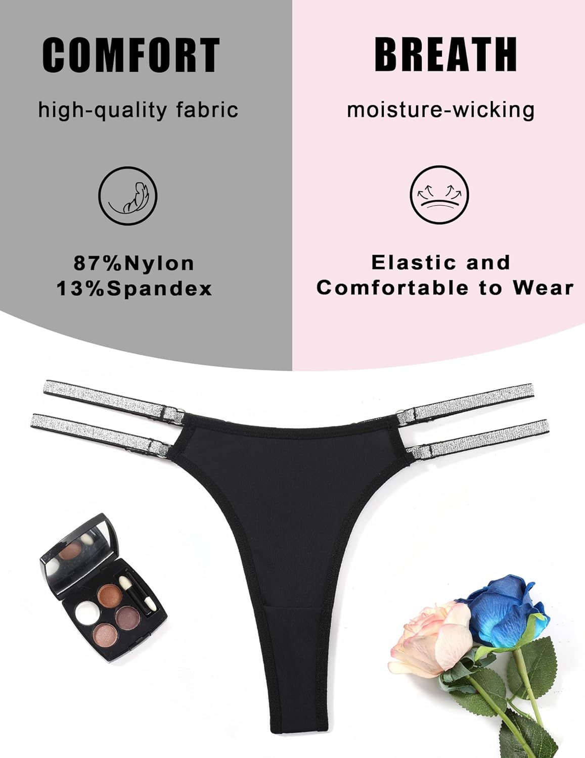 Low Waist Brazilian Tanga Panties