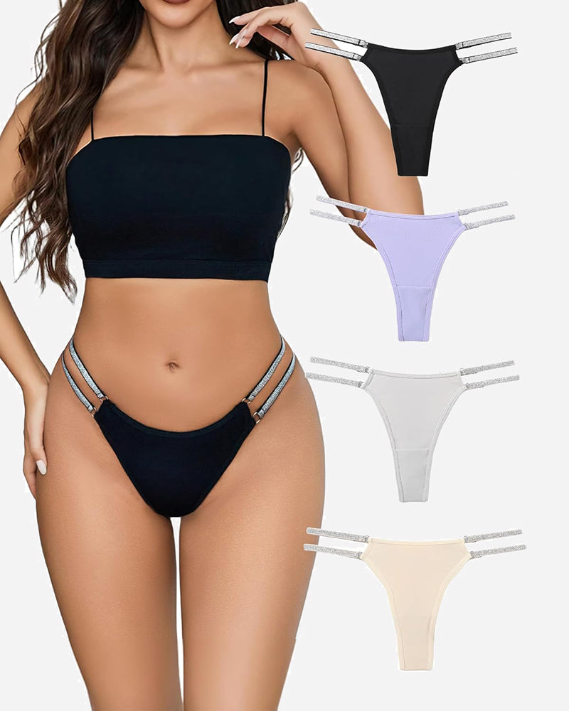 Low Waist Brazilian Tanga Panties
