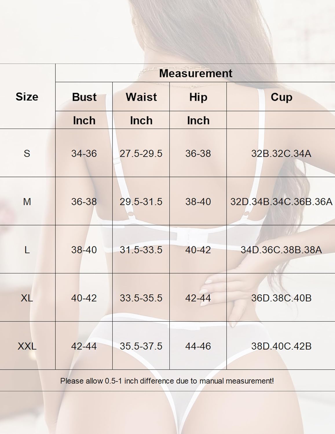 Mesh Lace Bra and Panty Set