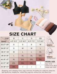 Seamless Deep V Comfort Bra