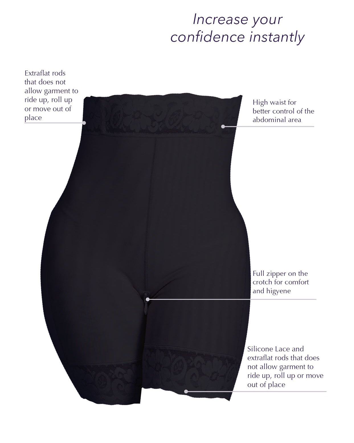 High Waist Butt Lifter Shorts Recommended for Daily Use