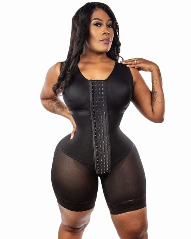 Compression Tummy Control Hook & Eye Closure Shapewear