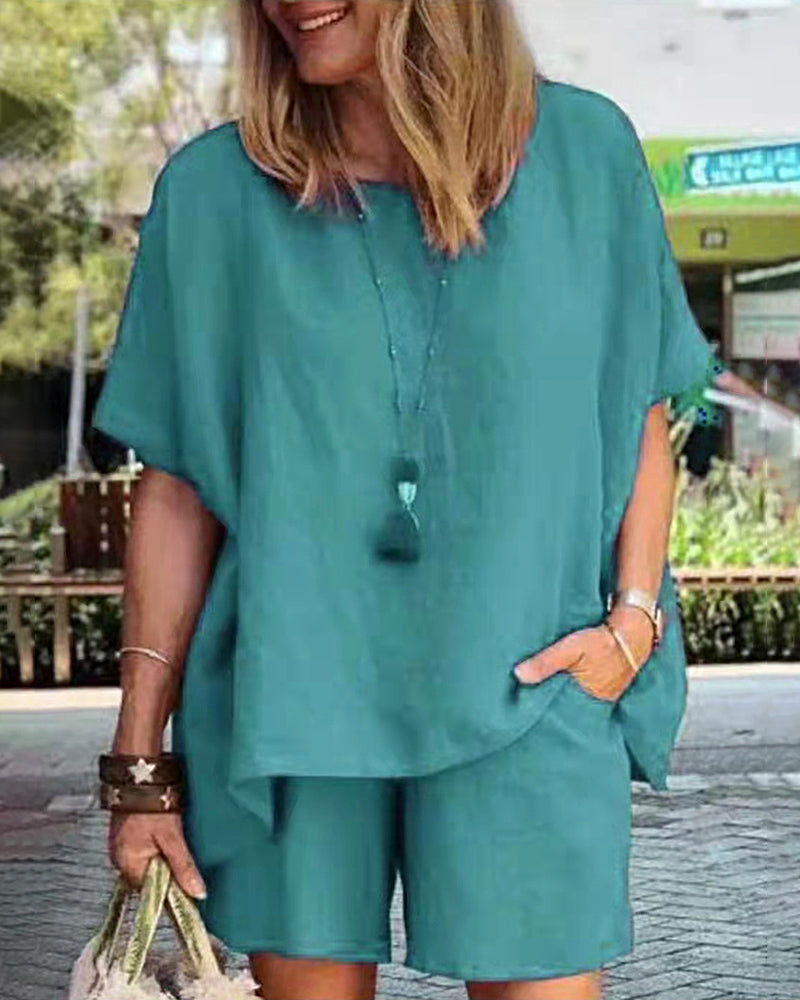 Two Piece Shorts Sets