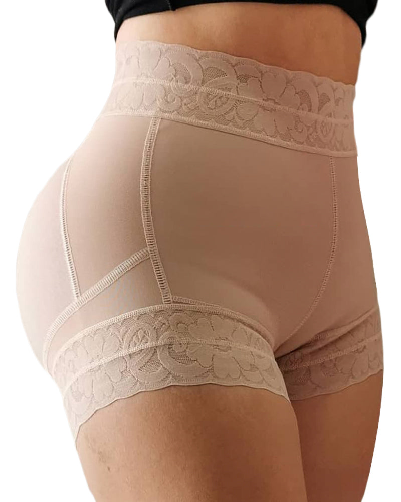 Postpartum Recovery Slimming  Lace Butt Lifter Shorts