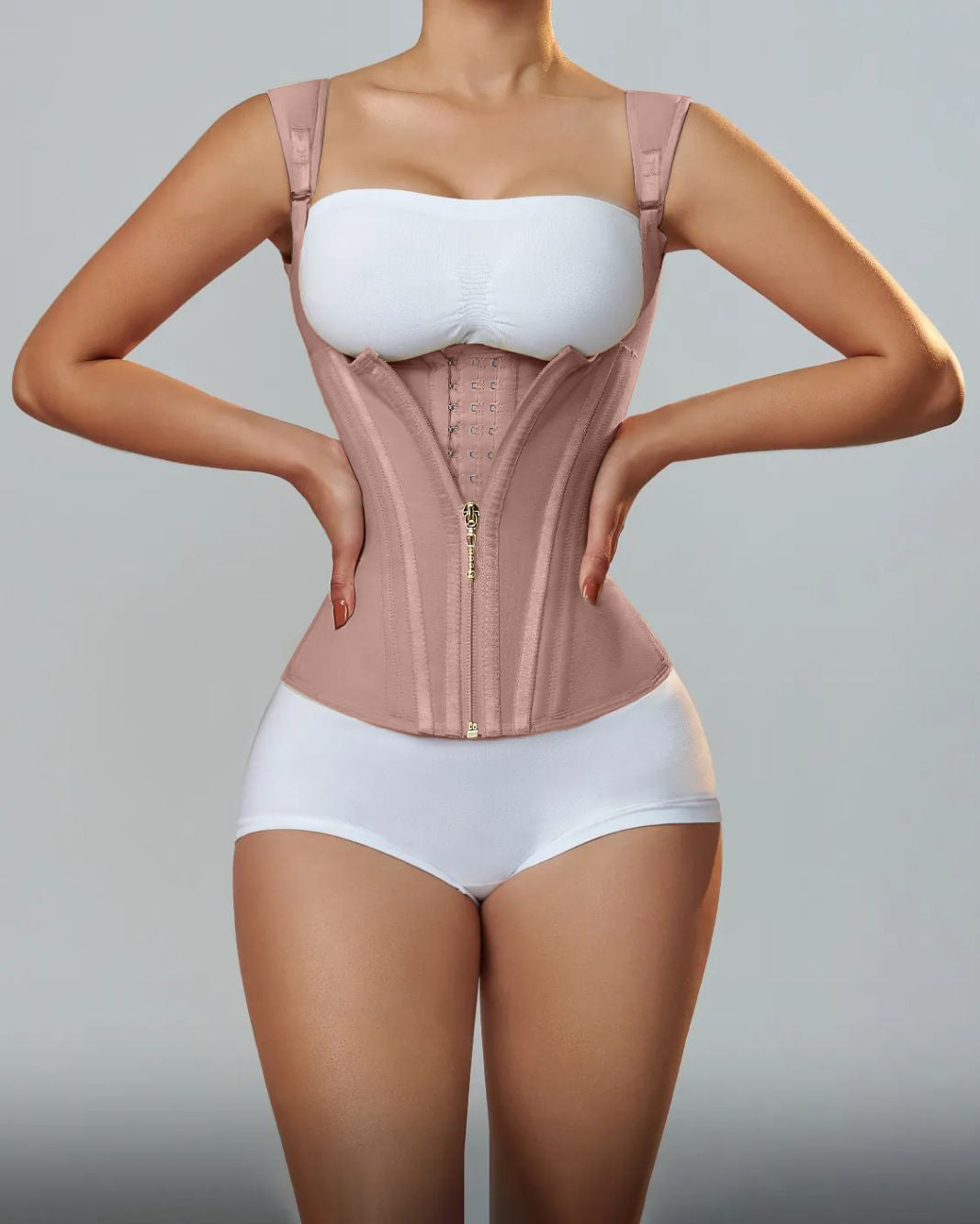 Waist Tummy Trainer Strap Steel Boned