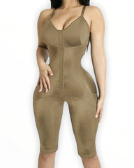 Compression Closure Hook-eye Butt Lifter Mid-Leg Shapewear