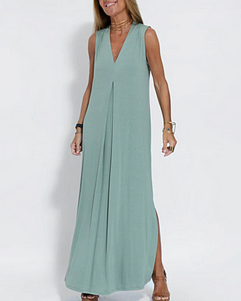 Sleeveless Maxi Dress