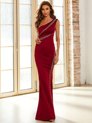Elegant One-Shoulder