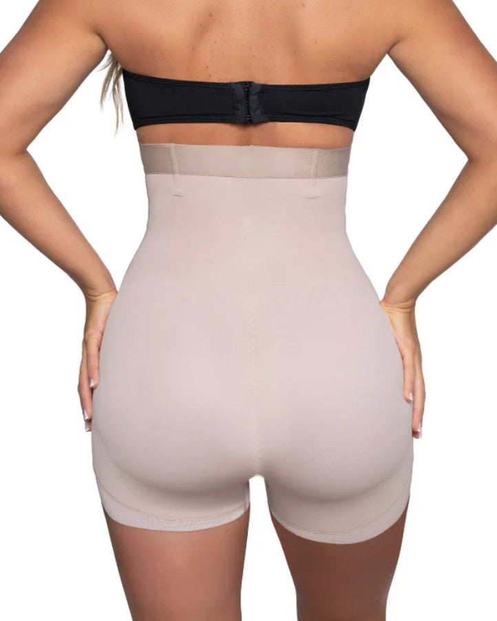 High Waist Tummy Control Mesh Hip Lift Shorts