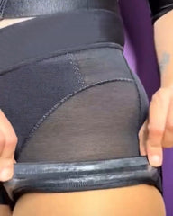 Sheer Mesh Butt Enhancing Shaper Shorts