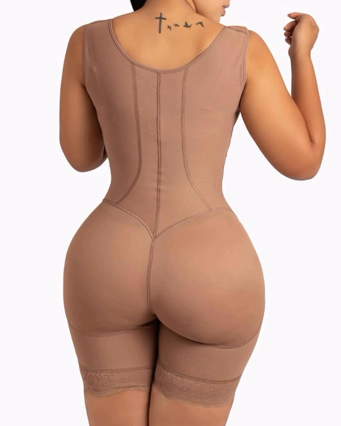 3-Row Hook Eye Body Shaper