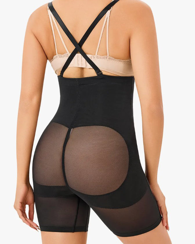 Seamless Mesh Butt Lifter Body Shaper