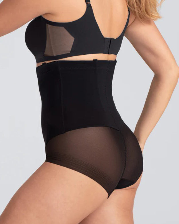 Mesh High Waist Tummy Control Thong Shaper