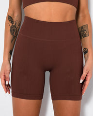 High Waist Fitness Pants Sports Running Yoga Shorts