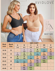 Seamless Bras No Underwire Comfort Bra