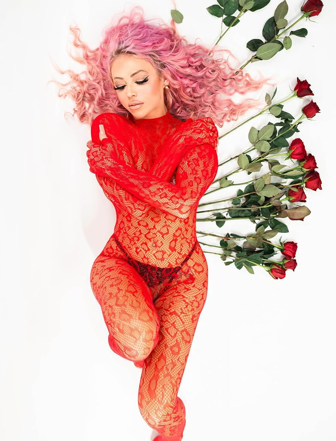 Fishnet Bodysuit Mesh Rave Lingerie