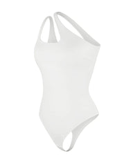 One Shoulder Seamless Bodysuit