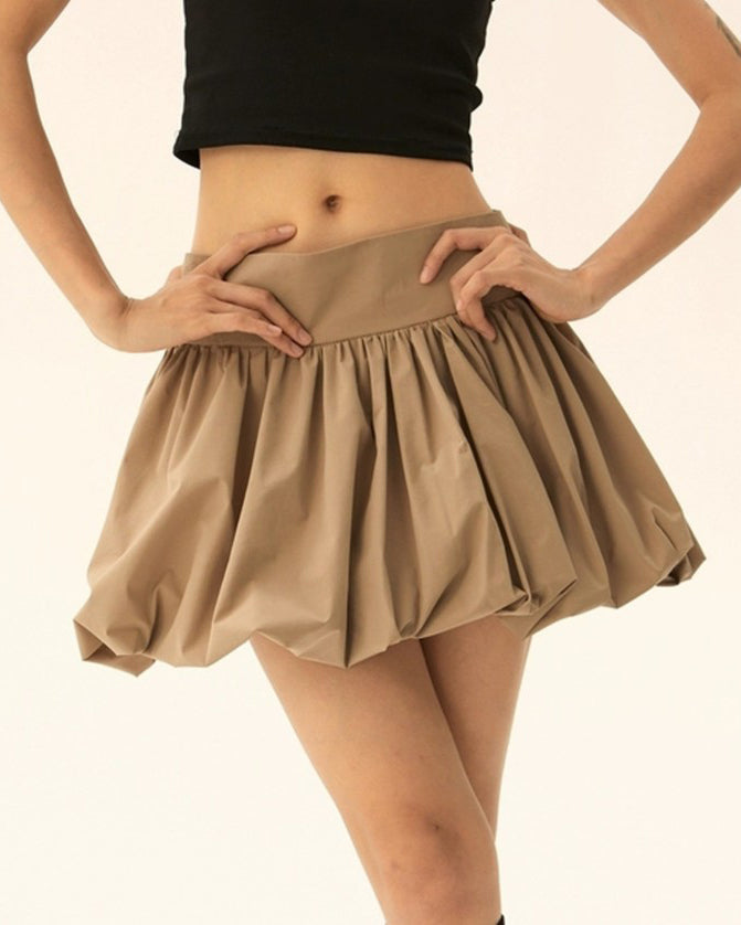 High-Waisted Puffy Skirt