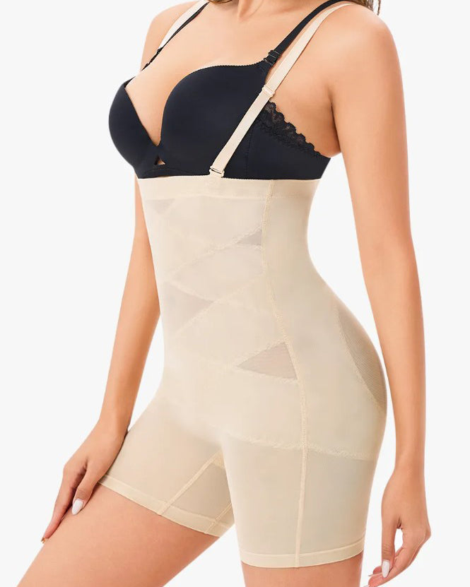 Seamless Mesh Butt Lifter Body Shaper