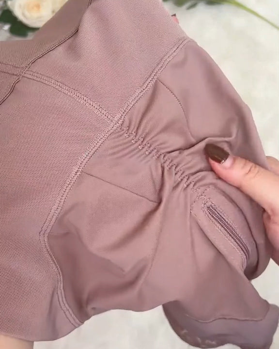 High-Waist Tummy Controlling Shorts