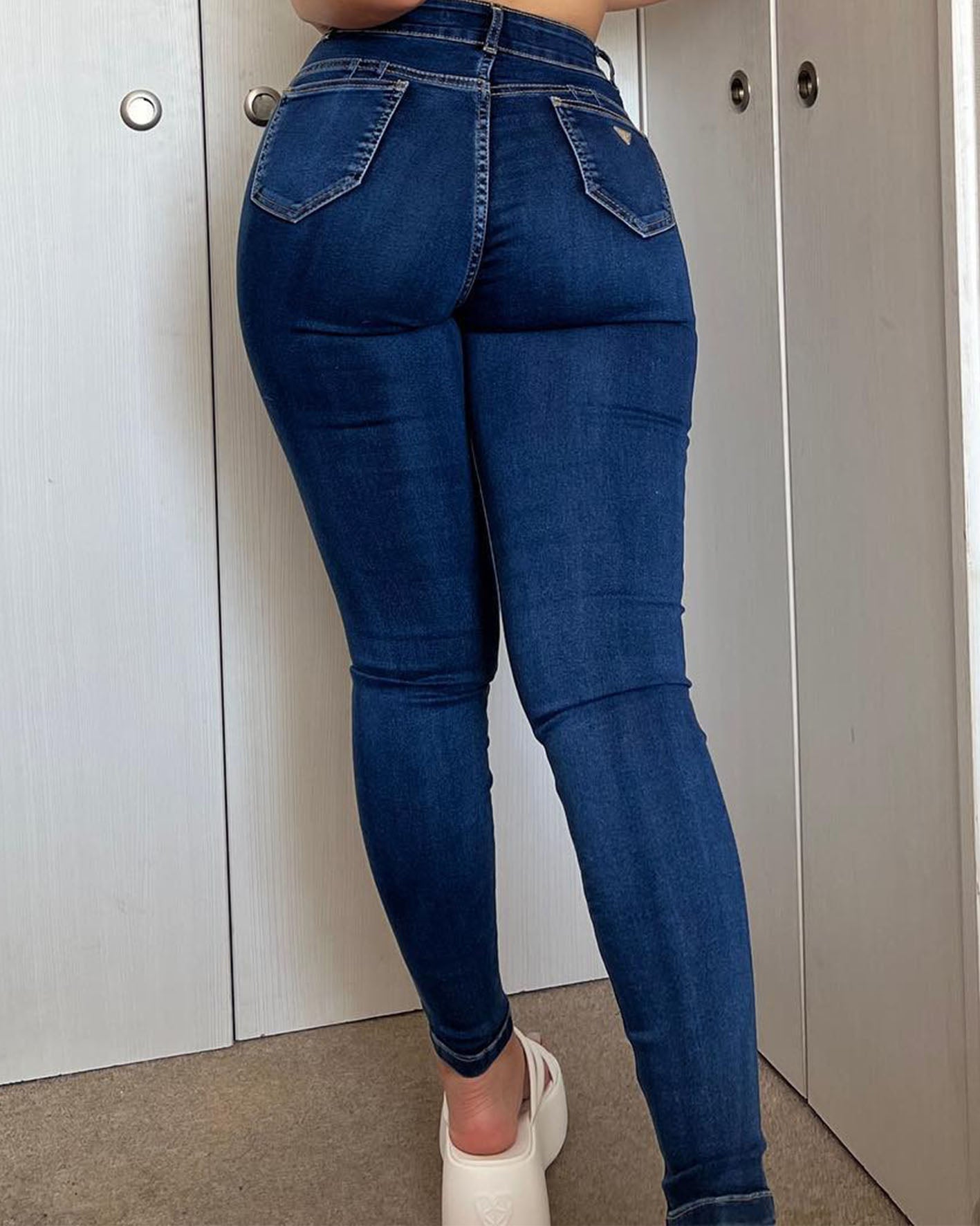 Zipper Skinny Jeans (Pre-Sale)