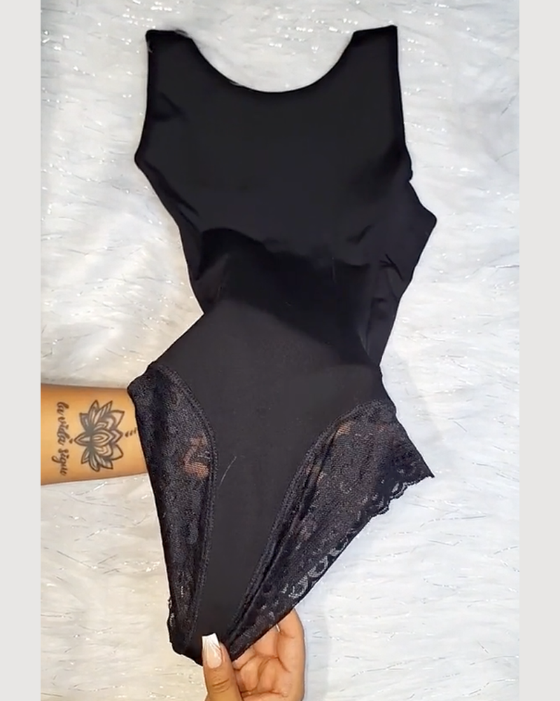 Tummy Control Thong Double Compression Shapewear
