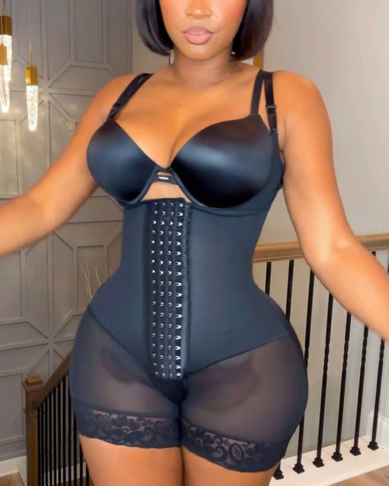 High Compression Tummy Control Adjustable Strap Shapewear | Stage 3 Faja