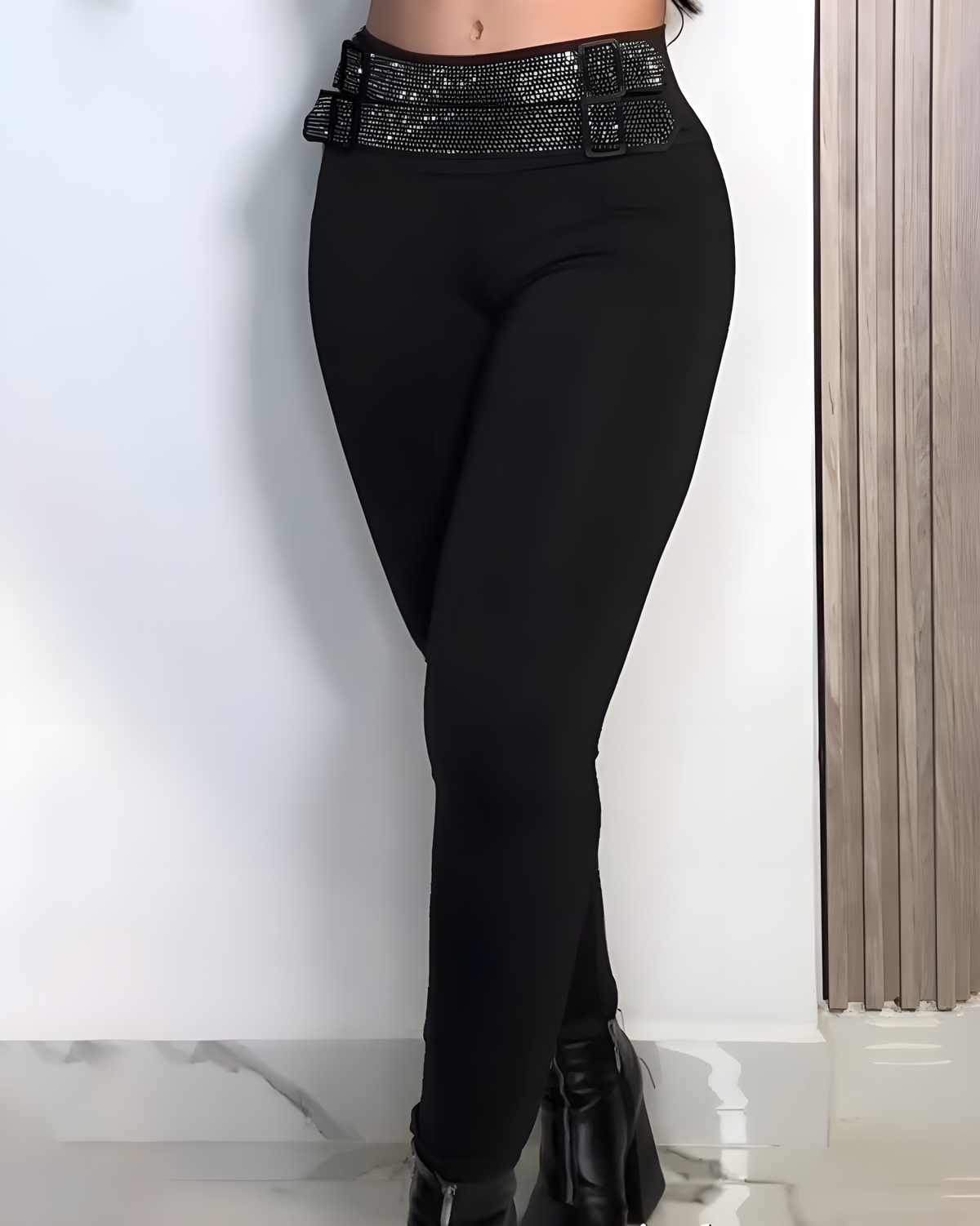Hip-Lifting Slim-Fitting Skinny Leggings