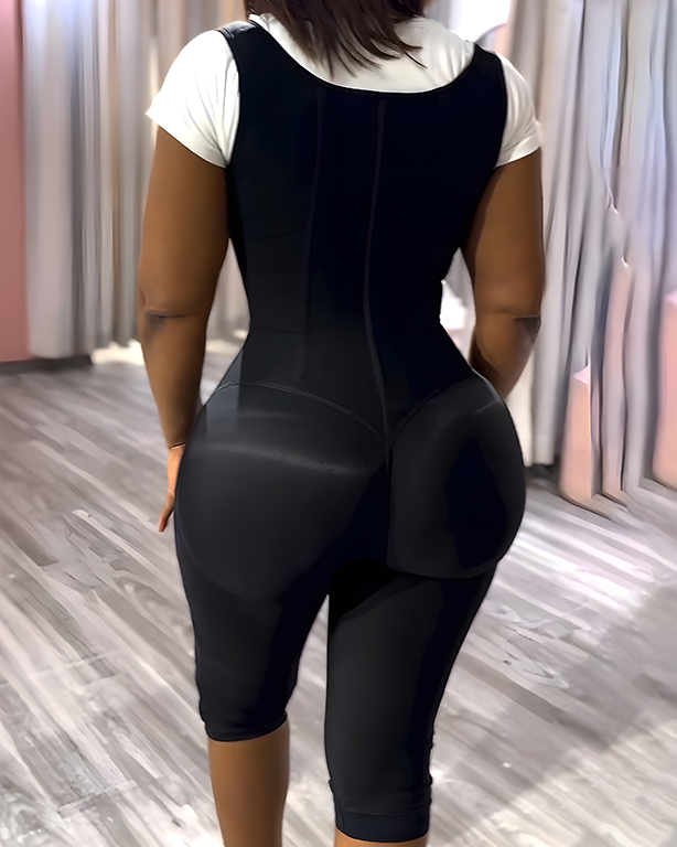 Steel Bone Hourglass Shaping Mid-Length Shapewear
