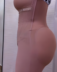 Long-Sleeved Abdominal Compression Body Shaper