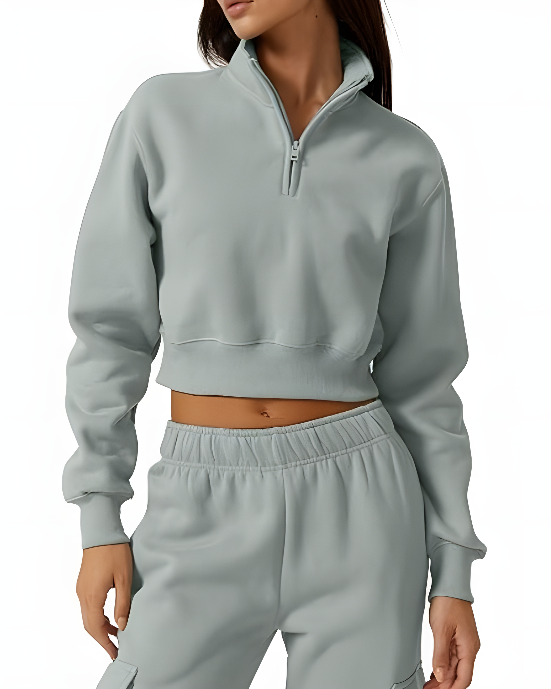 Slim Cargo Style Casual Set