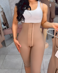 3 Row Hook and Eye Open Bust Shapewear