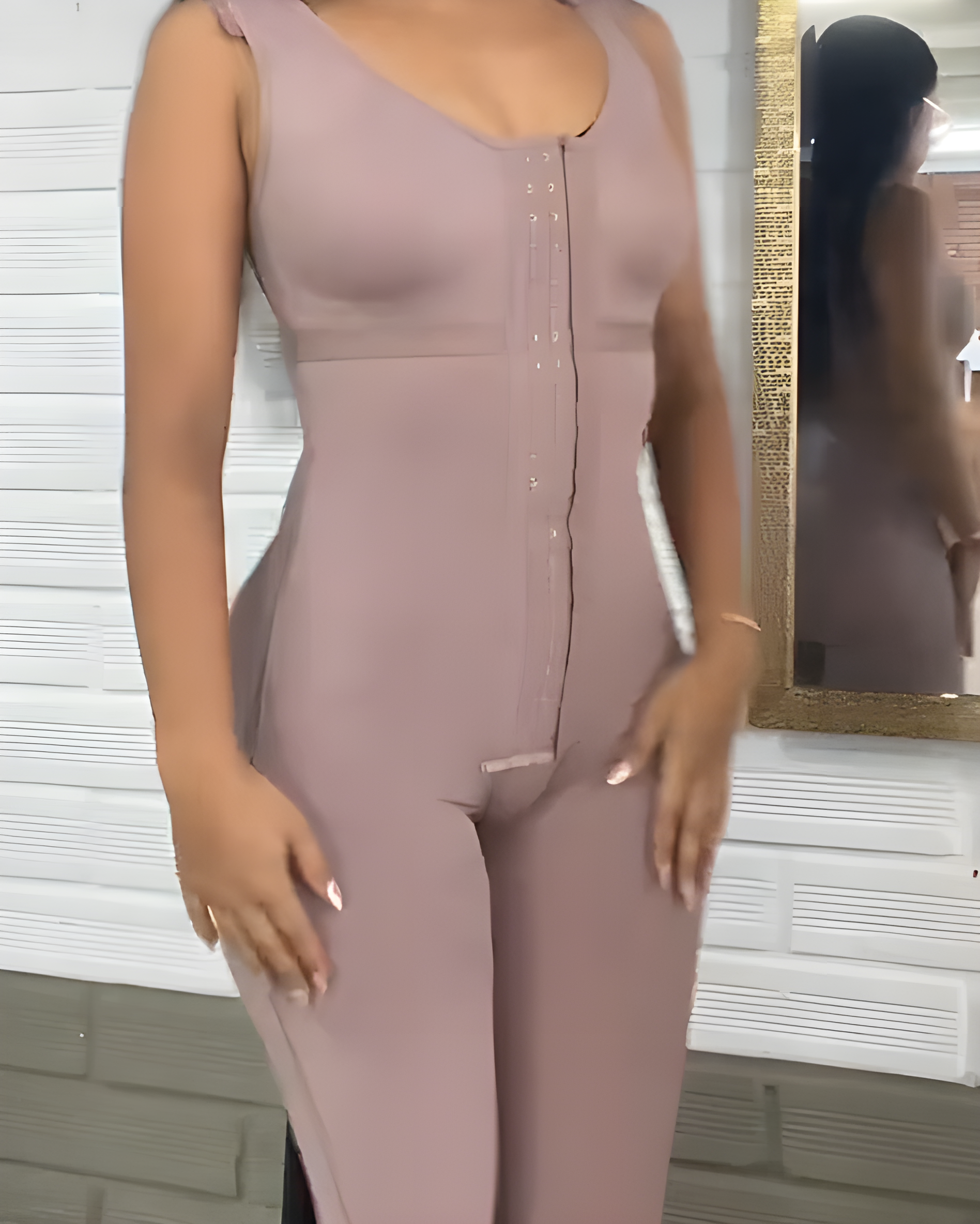 Sleeveless Slim-Fit Mid-Length Shapewear