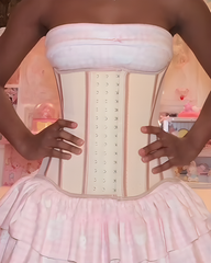 Steel Boned Abdominal Shaping Open Chest Waist Trainer
