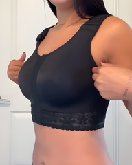 Lace Trims Hook Eye Shaper Bra