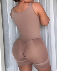 Front Zipper Hip Lift Open Bust Shapewear